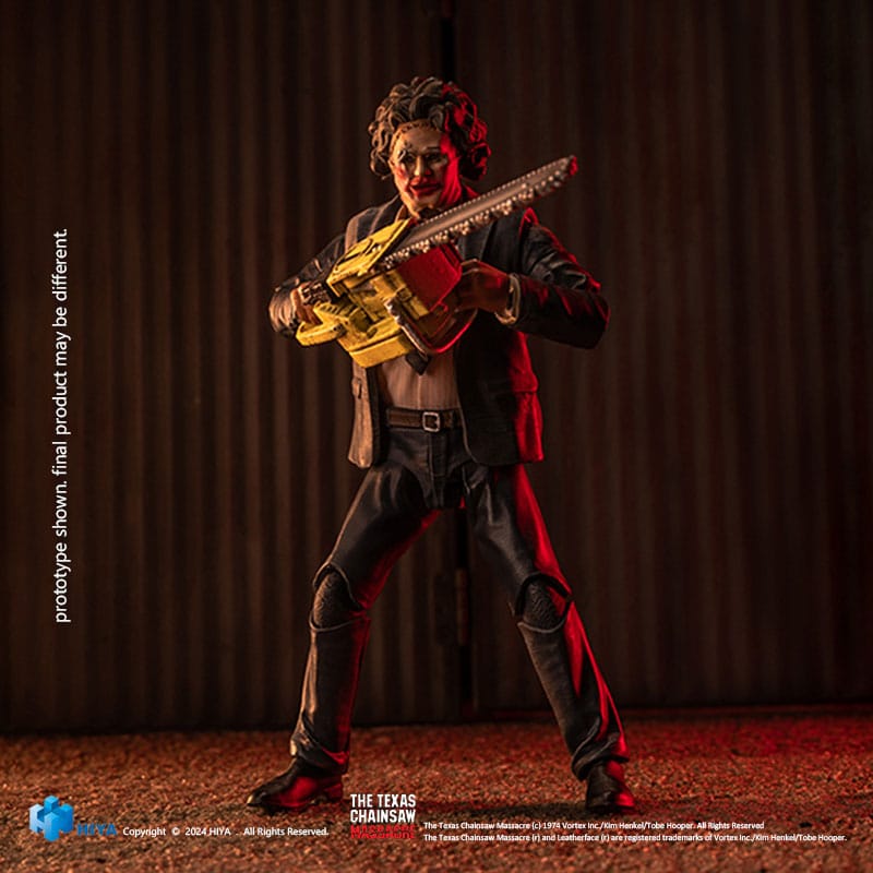 Texas Chainsaw Massacre (1974) Exquisite Mini Actionfigur 1/18 LeatherFace - Pretty Woman Mask 11 cm Image 12