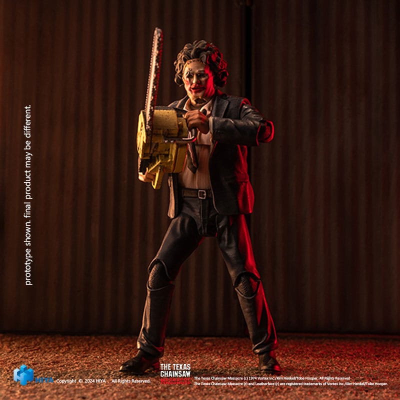 Texas Chainsaw Massacre (1974) Exquisite Mini Actionfigur 1/18 LeatherFace - Pretty Woman Mask 11 cm Image 13