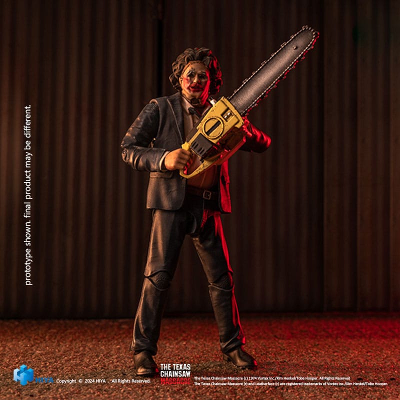 Texas Chainsaw Massacre (1974) Exquisite Mini Actionfigur 1/18 LeatherFace - Pretty Woman Mask 11 cm Image 14