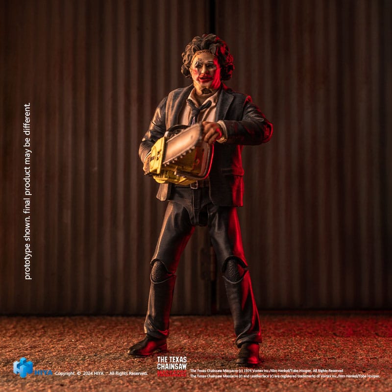 Texas Chainsaw Massacre (1974) Exquisite Mini Actionfigur 1/18 LeatherFace - Pretty Woman Mask 11 cm Image 15