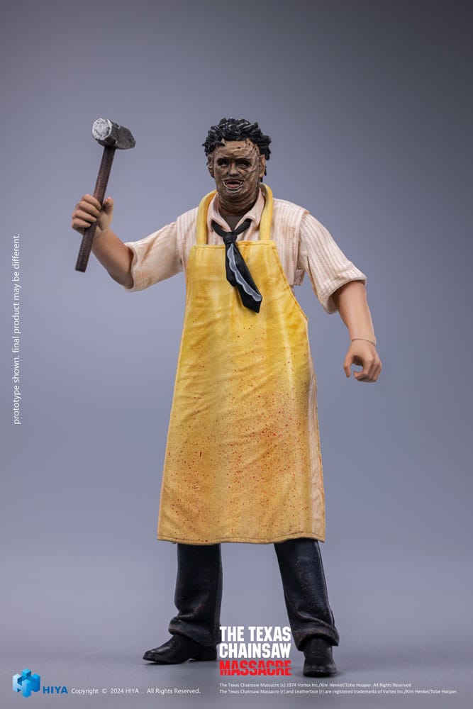 Texas Chainsaw Massacre (1974) Exquisite Mini Actionfigur 1/18 LeatherFace - Killing Mask Standard Ver. 11 cm Image 3