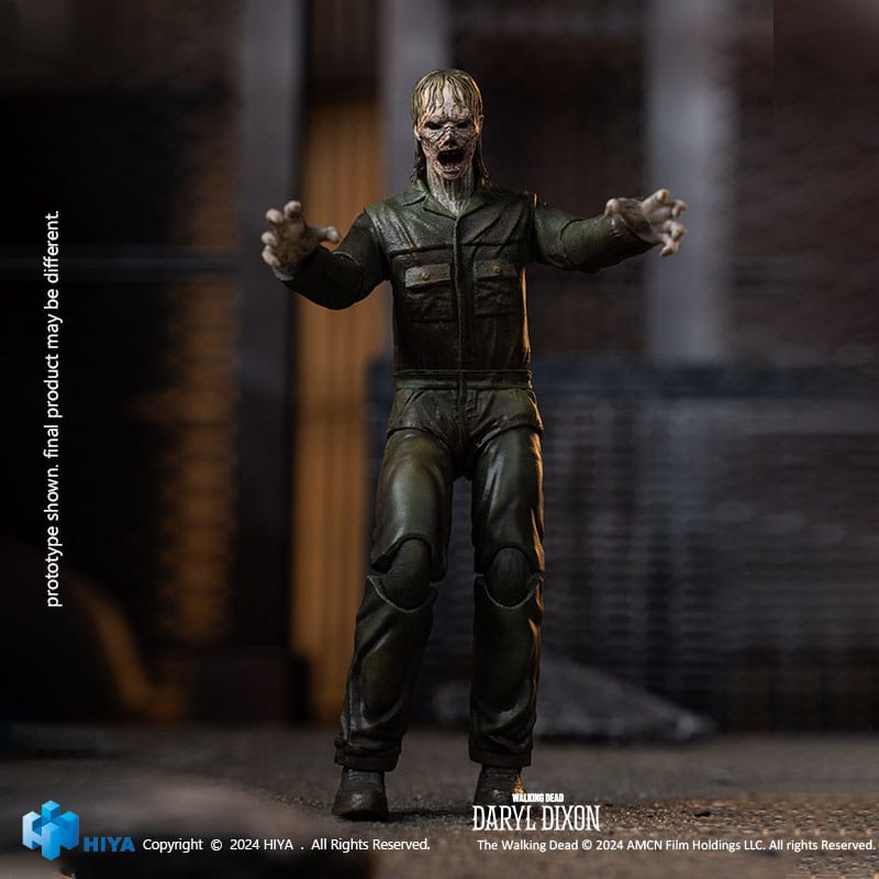 The Walking Dead Exquisite Mini Actionfigur 1/18 Daryl Dixon Dark Eyes Walker 11 cm Image 5