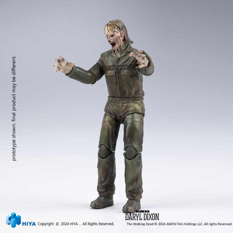 The Walking Dead Exquisite Mini Actionfigur 1/18 Daryl Dixon Dark Eyes Walker 11 cm Image 6