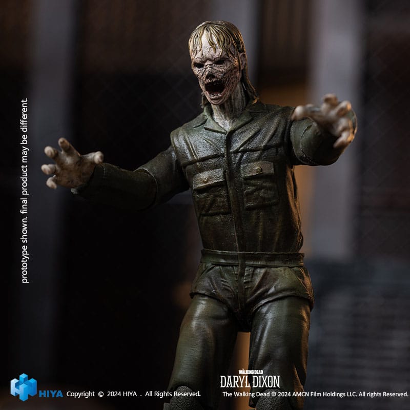 The Walking Dead Exquisite Mini Actionfigur 1/18 Daryl Dixon Dark Eyes Walker 11 cm Image 7