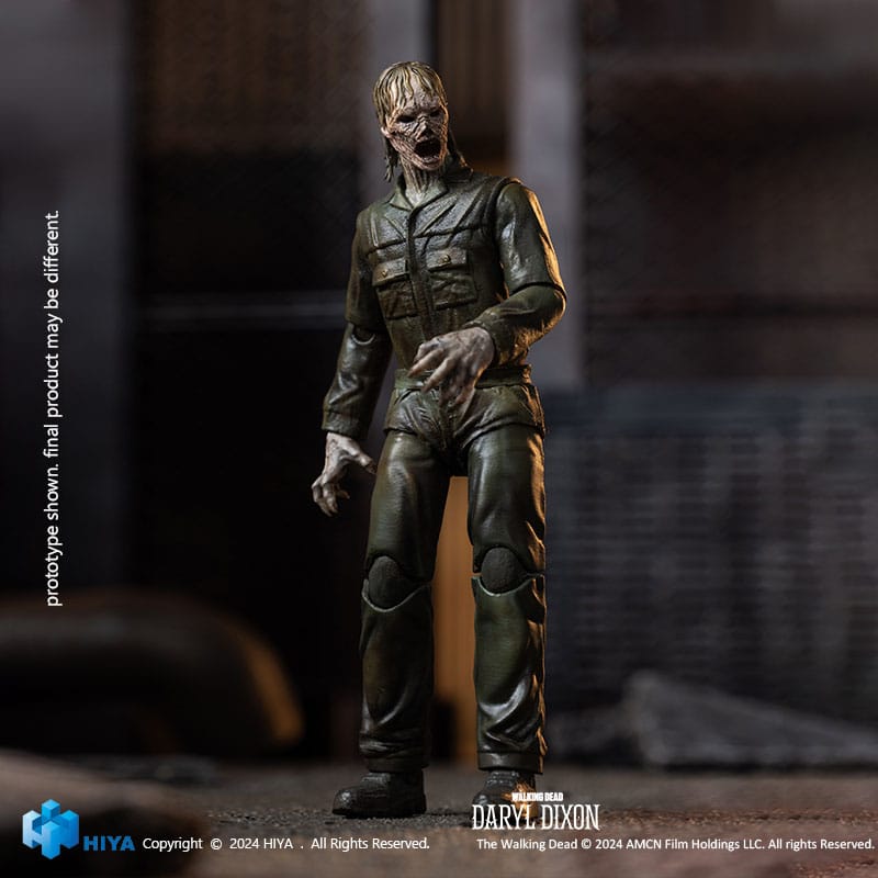 The Walking Dead Exquisite Mini Actionfigur 1/18 Daryl Dixon Dark Eyes Walker 11 cm Image 8