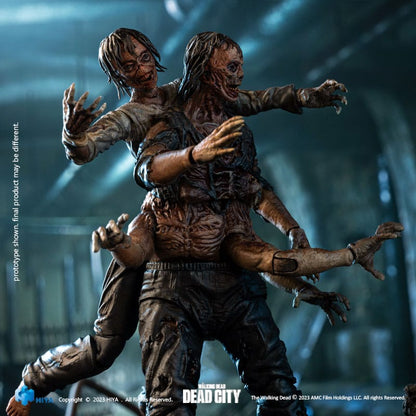 The Walking Dead Exquisite Mini Actionfigur 1/18 Dead City Walker King 11 cm Image 3