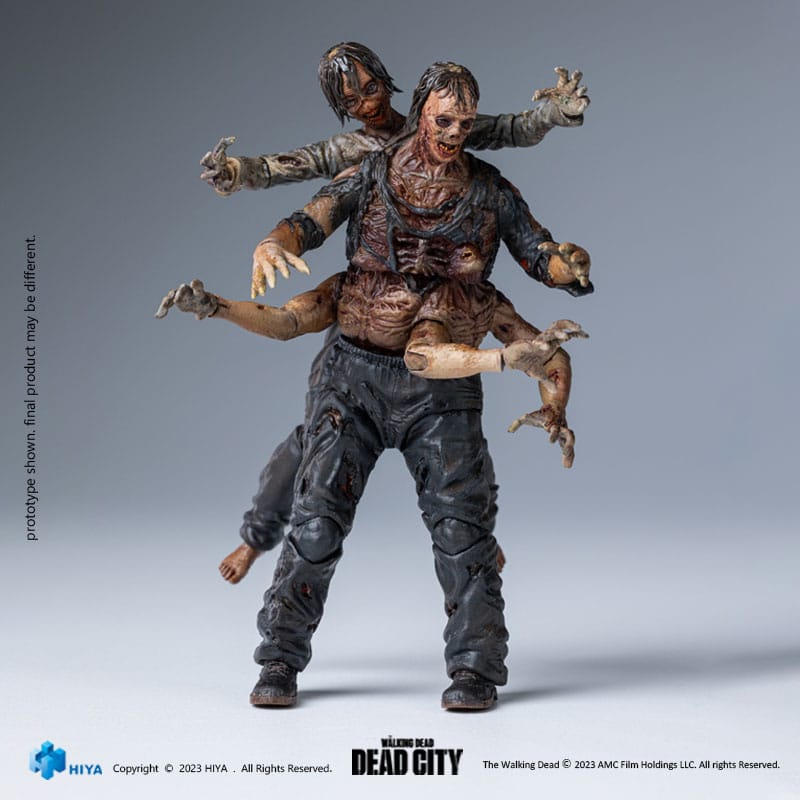 The Walking Dead Exquisite Mini Actionfigur 1/18 Dead City Walker King 11 cm Image 1
