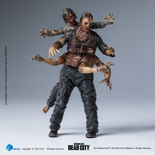 The Walking Dead Exquisite Mini Actionfigur 1/18 Dead City Walker King 11 cm Image 1