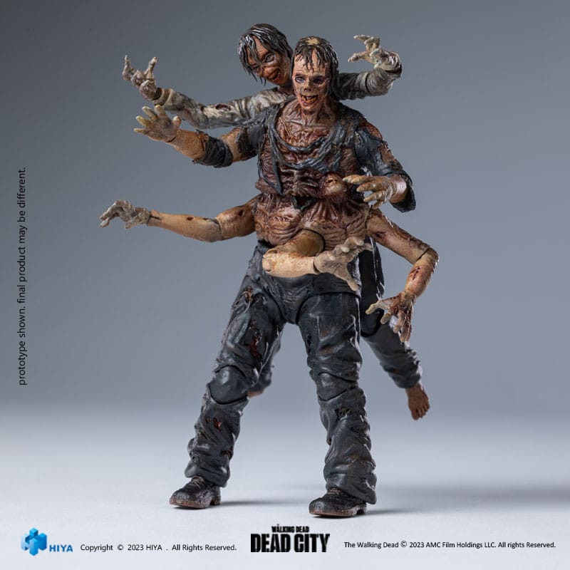 The Walking Dead Exquisite Mini Actionfigur 1/18 Dead City Walker King 11 cm Image 7