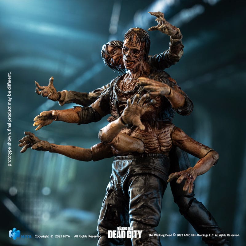 The Walking Dead Exquisite Mini Actionfigur 1/18 Dead City Walker King 11 cm Image 12