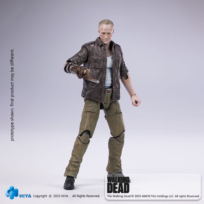 The Walking Dead Exquisite Mini Actionfigur 1/18 Merle 11 cm Image 2