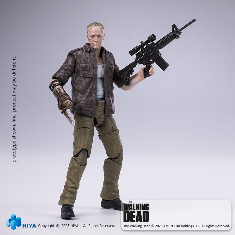 The Walking Dead Exquisite Mini Actionfigur 1/18 Merle 11 cm Image 4