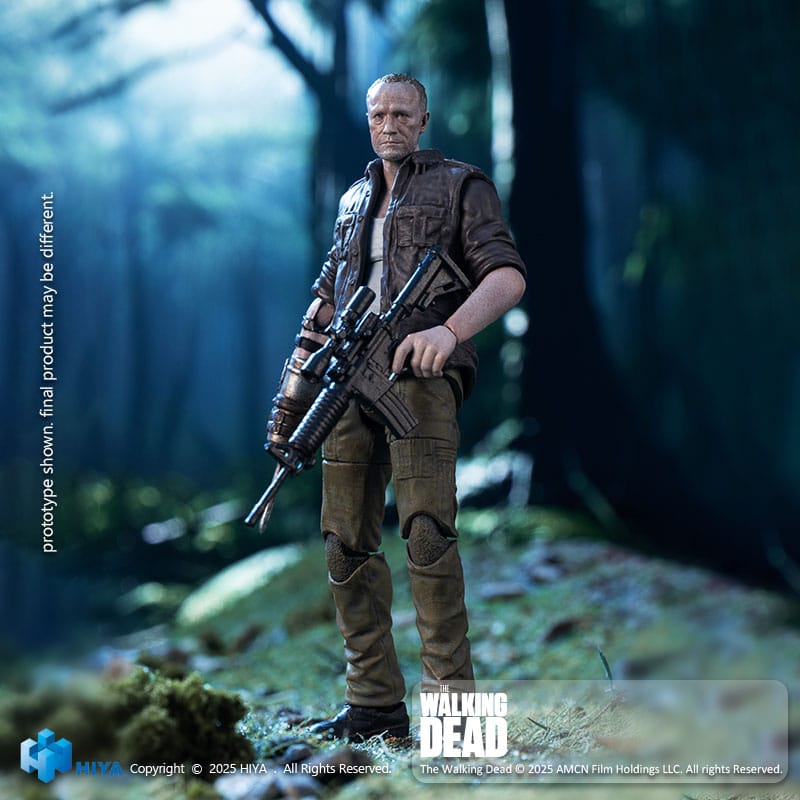 The Walking Dead Exquisite Mini Actionfigur 1/18 Merle 11 cm Image 8