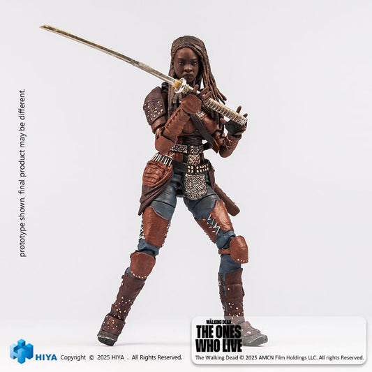 The Walking Dead: The Ones Who Lived Exquisite Mini Actionfigur 1/18 Michonne 10 cm Image 2