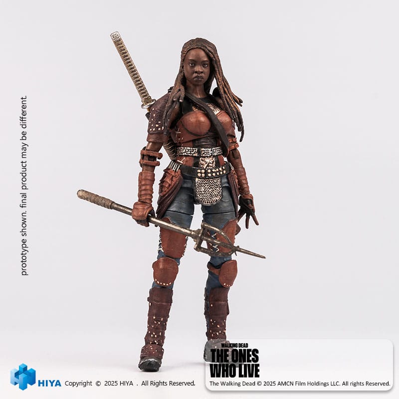 The Walking Dead: The Ones Who Lived Exquisite Mini Actionfigur 1/18 Michonne 10 cm Image 3