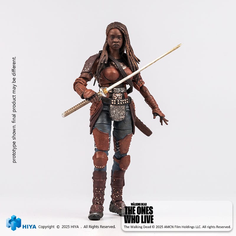 The Walking Dead: The Ones Who Lived Exquisite Mini Actionfigur 1/18 Michonne 10 cm Image 4