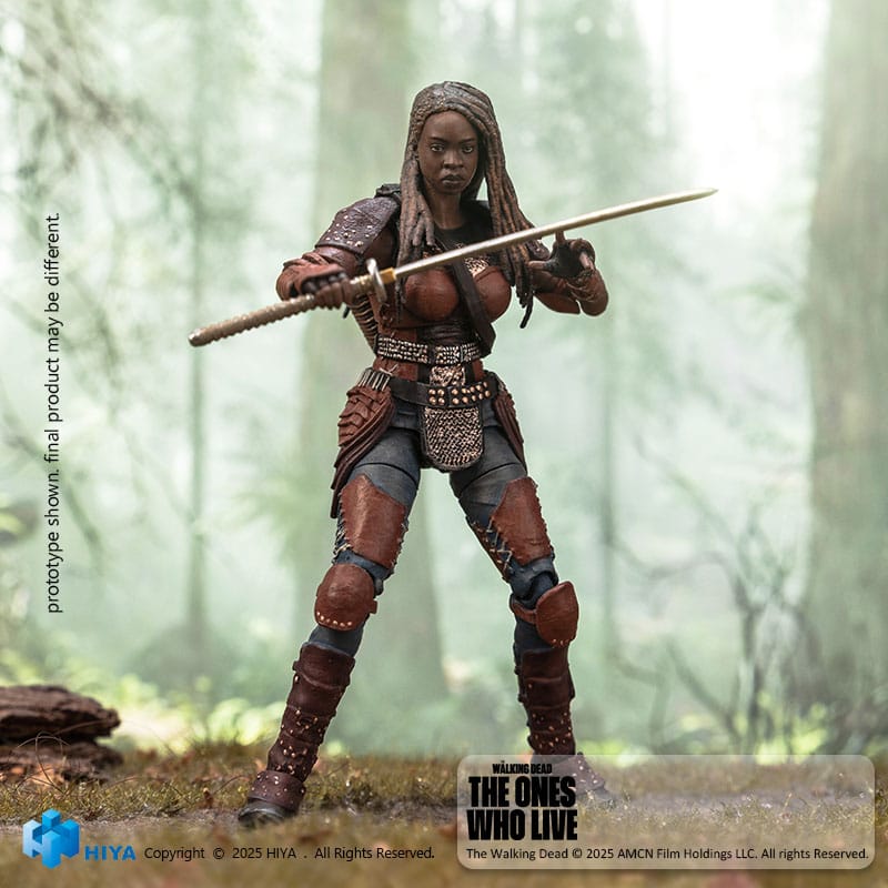 The Walking Dead: The Ones Who Lived Exquisite Mini Actionfigur 1/18 Michonne 10 cm Image 6