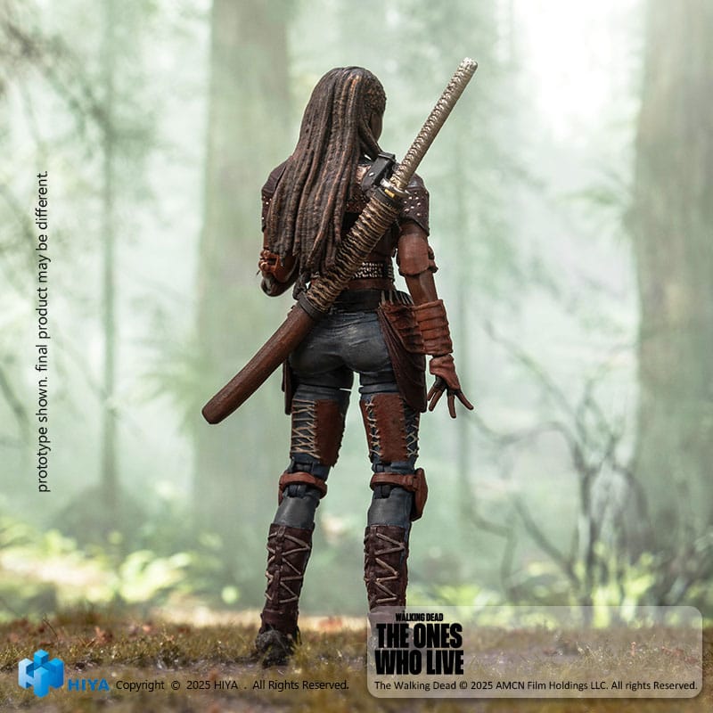 The Walking Dead: The Ones Who Lived Exquisite Mini Actionfigur 1/18 Michonne 10 cm Image 7
