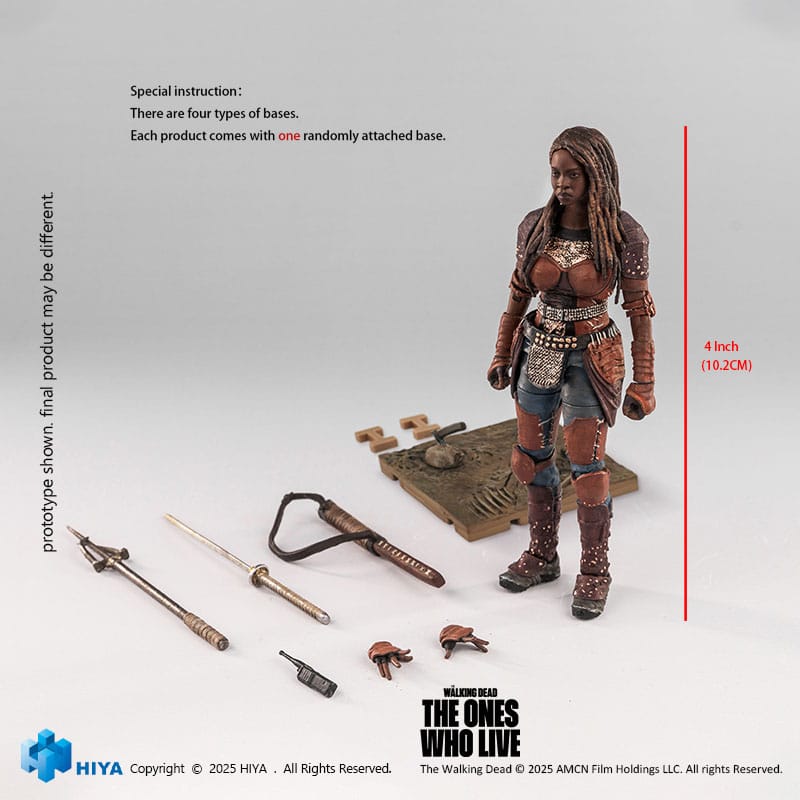The Walking Dead: The Ones Who Lived Exquisite Mini Actionfigur 1/18 Michonne 10 cm Image 9