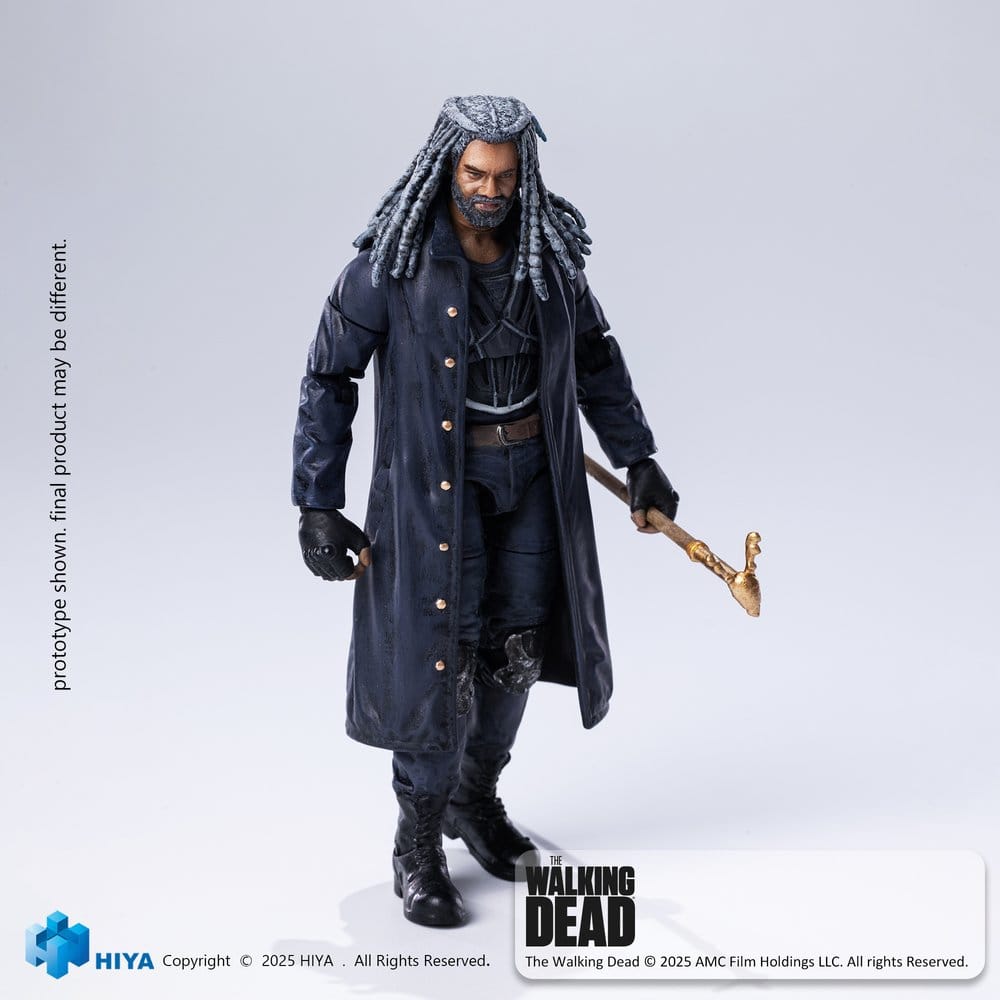 The Walking Dead Exquisite Mini Series Actionfigur 1/18 Ezekiel 11 cm Image 2