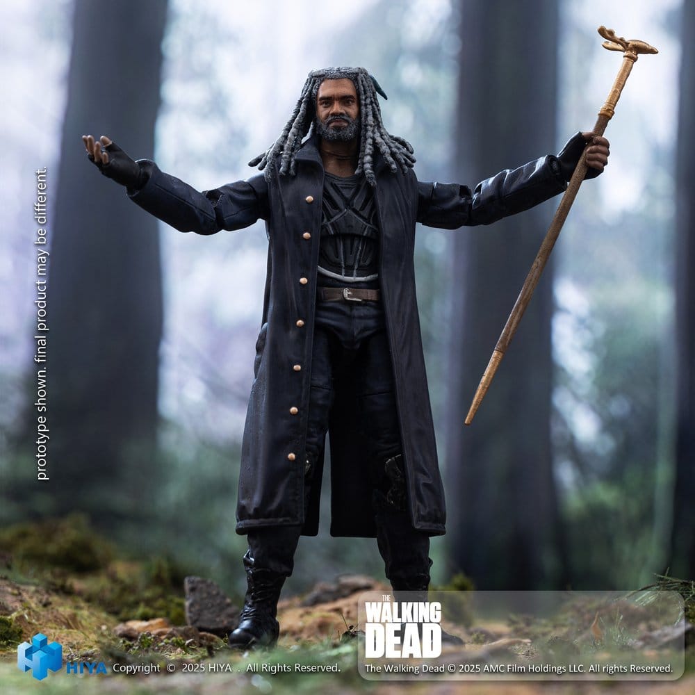 The Walking Dead Exquisite Mini Series Actionfigur 1/18 Ezekiel 11 cm Image 3