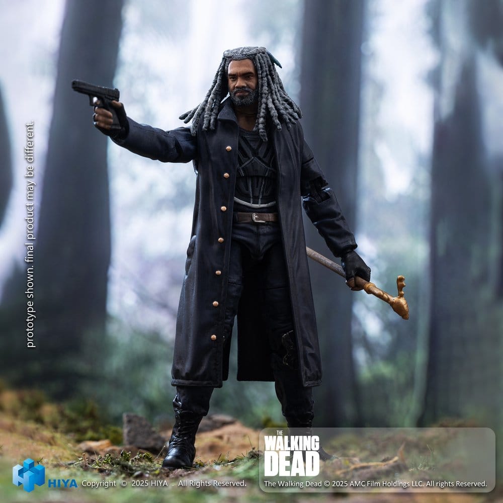 The Walking Dead Exquisite Mini Series Actionfigur 1/18 Ezekiel 11 cm Image 4