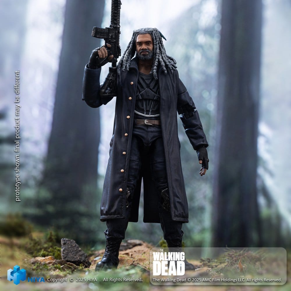The Walking Dead Exquisite Mini Series Actionfigur 1/18 Ezekiel 11 cm Image 5