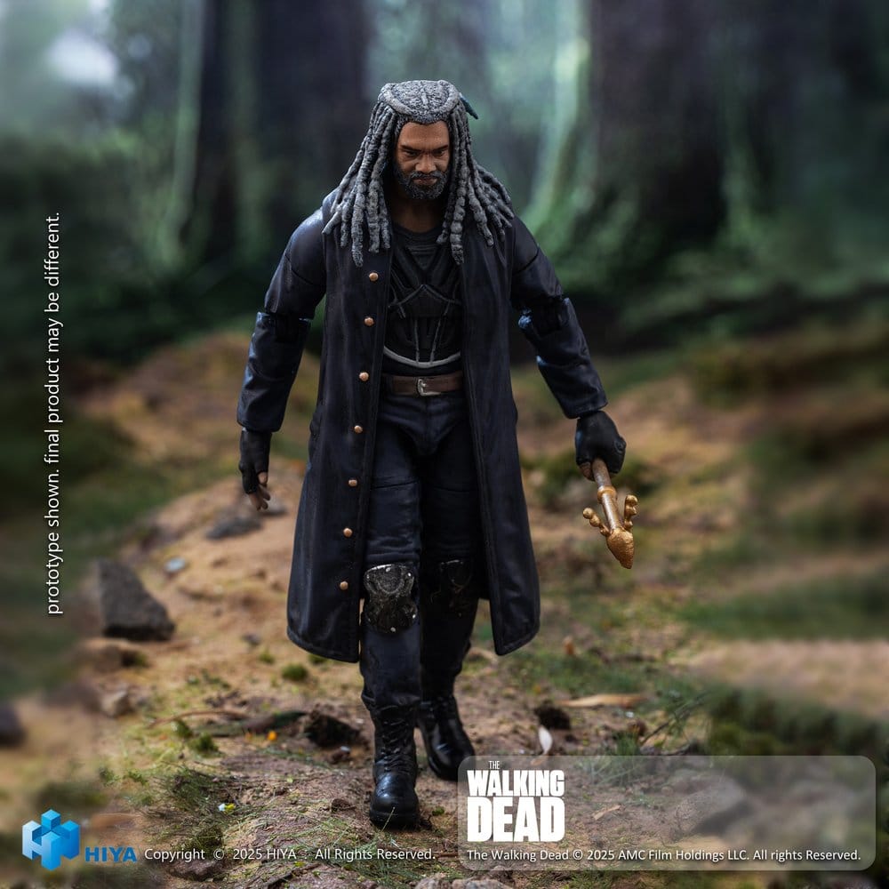 The Walking Dead Exquisite Mini Series Actionfigur 1/18 Ezekiel 11 cm Image 6