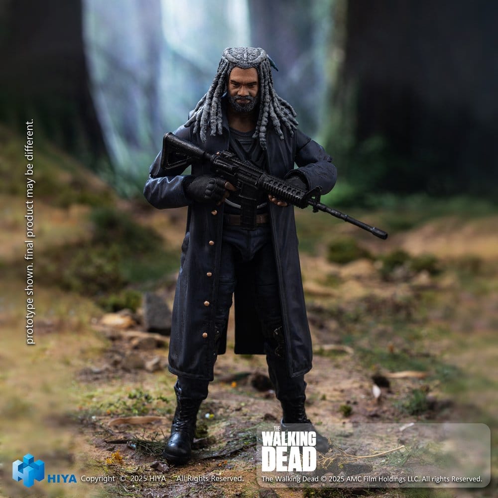 The Walking Dead Exquisite Mini Series Actionfigur 1/18 Ezekiel 11 cm Image 8