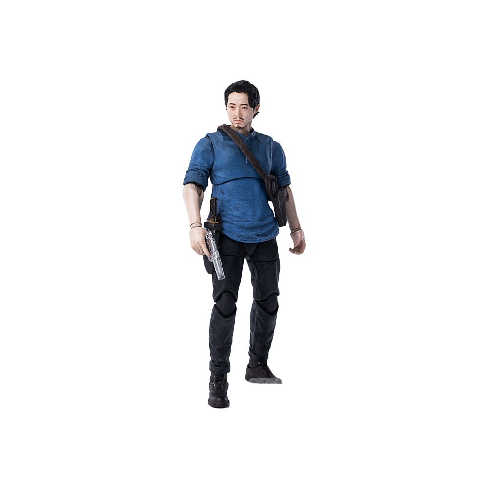 The Walking Dead Exquisite Mini Series Actionfigur 1/18 Glenn 11 cm Image 1