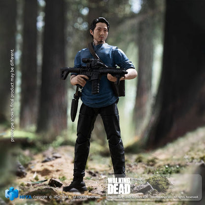 The Walking Dead Exquisite Mini Series Actionfigur 1/18 Glenn 11 cm Image 6