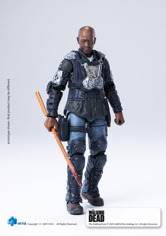 The Walking Dead: The Ones Who Lived Exquisite Mini Actionfigur 1/18 Morgan 10 cm Image 1