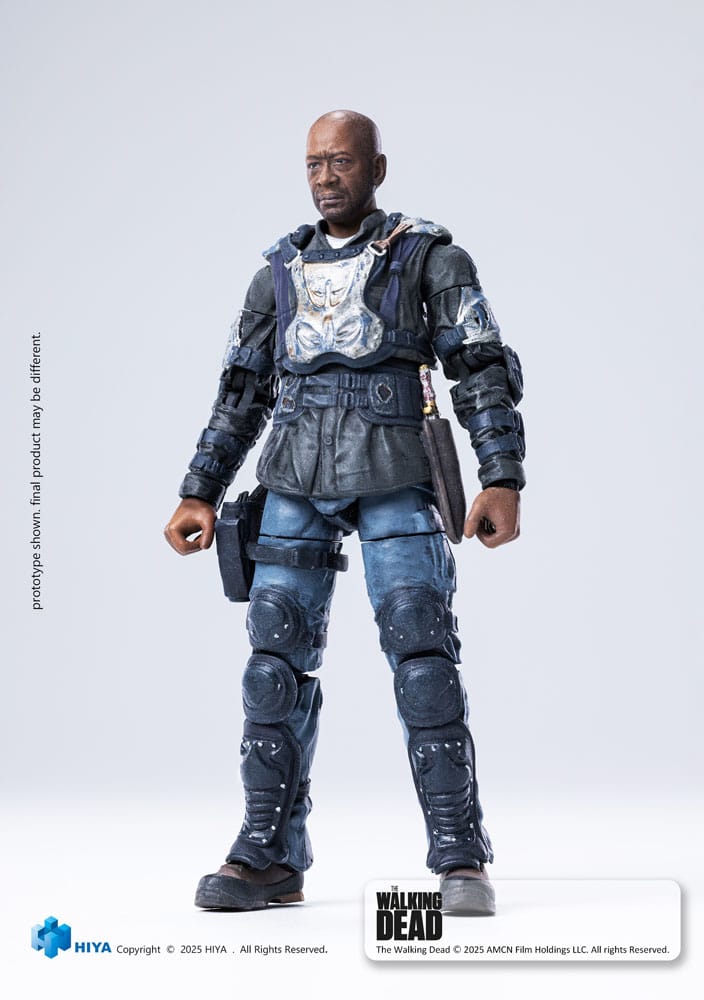The Walking Dead: The Ones Who Lived Exquisite Mini Actionfigur 1/18 Morgan 10 cm Image 3