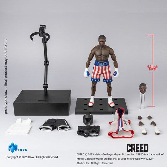 Creed (2015) Exquisite Super Series Actionfigur 1/12 Adonis Creed 16 cm Image 2