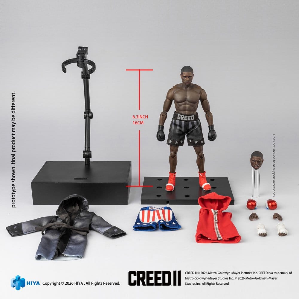 Creed II Exquisite Super Actionfigur 1/12 Adonis Creed 16 cm Image 5