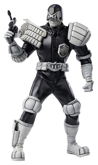 Judge Dredd Exquisite Super Actionfigur 1/12 Judge Dredd Black & White Ver. 15 cm Image 1
