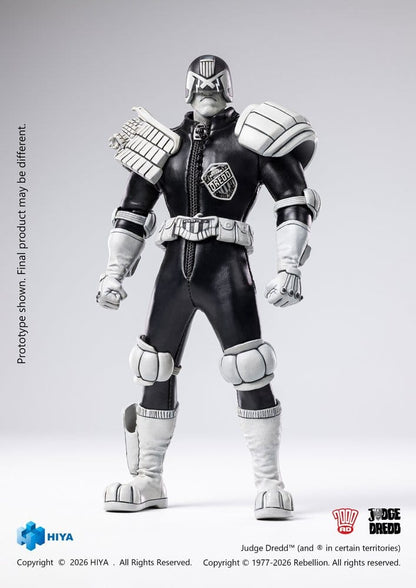 Judge Dredd Exquisite Super Actionfigur 1/12 Judge Dredd Black & White Ver. 15 cm Image 3