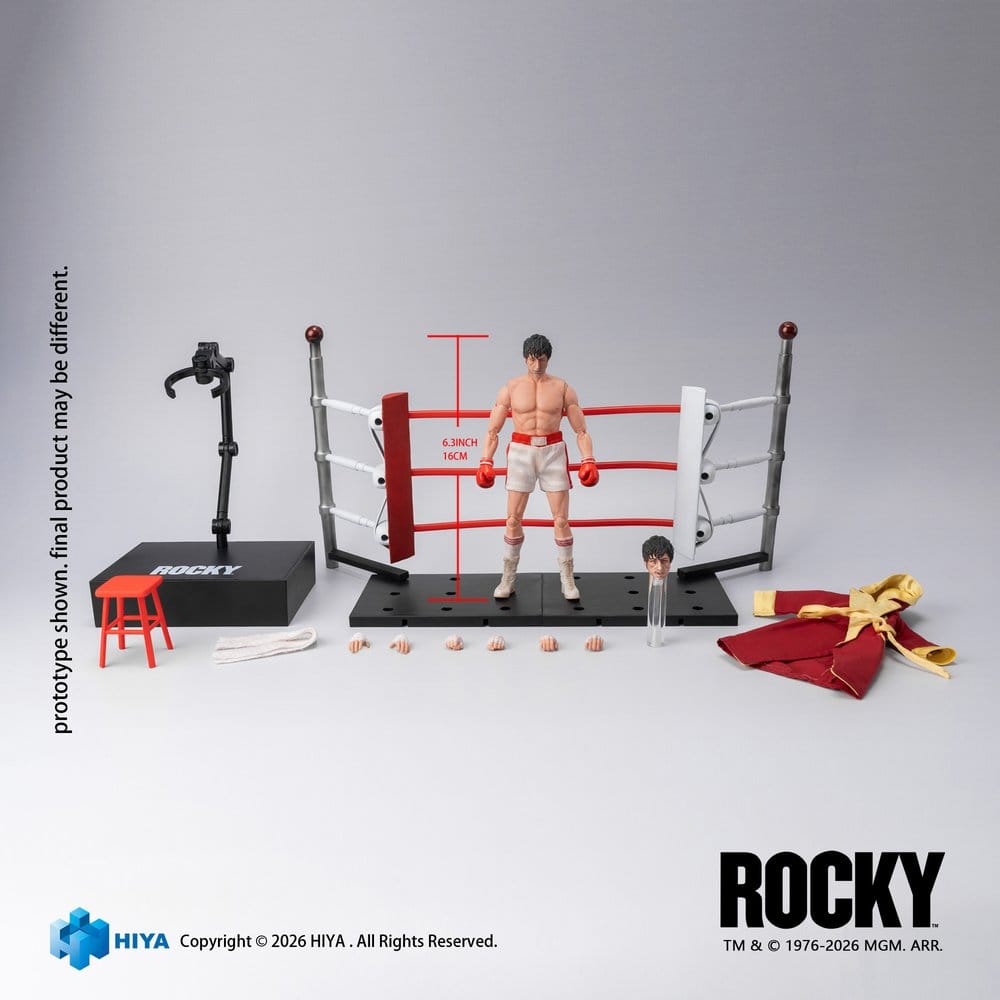 Rocky I Exquisite Super Actionfigur 1/12 Rocky 16 cm Image 2