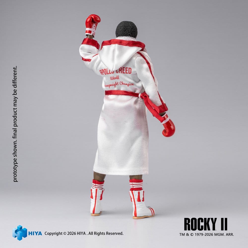 Rocky II Exquisite Super Actionfigur 1/12 Apollo 16 cm Image 2