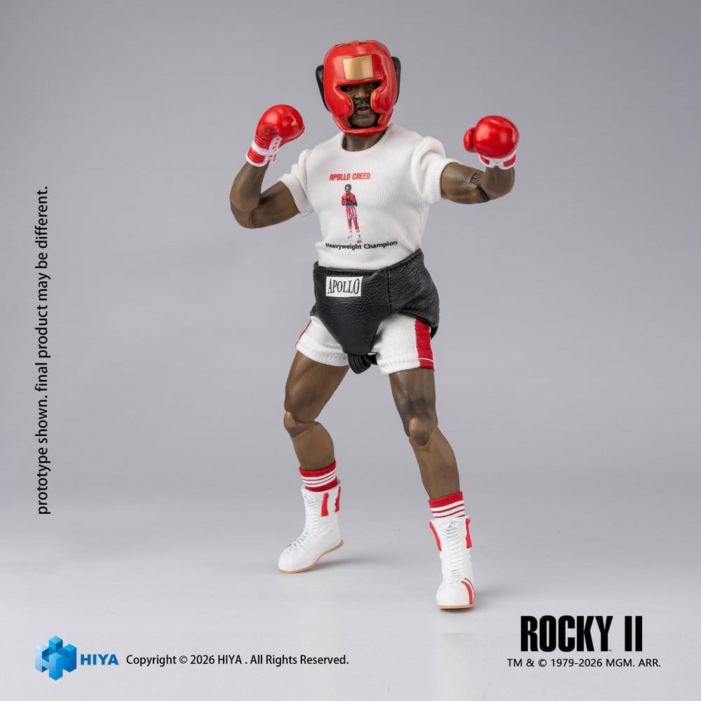 Rocky II Exquisite Super Actionfigur 1/12 Apollo 16 cm Image 4