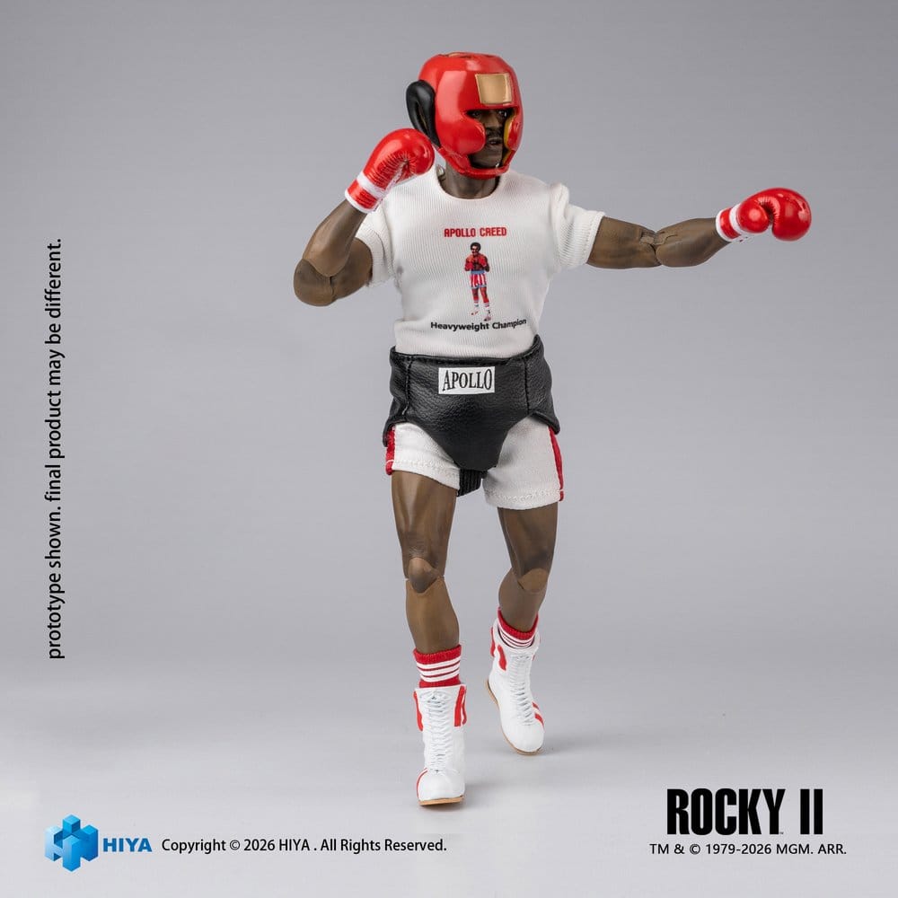 Rocky II Exquisite Super Actionfigur 1/12 Apollo 16 cm Image 6