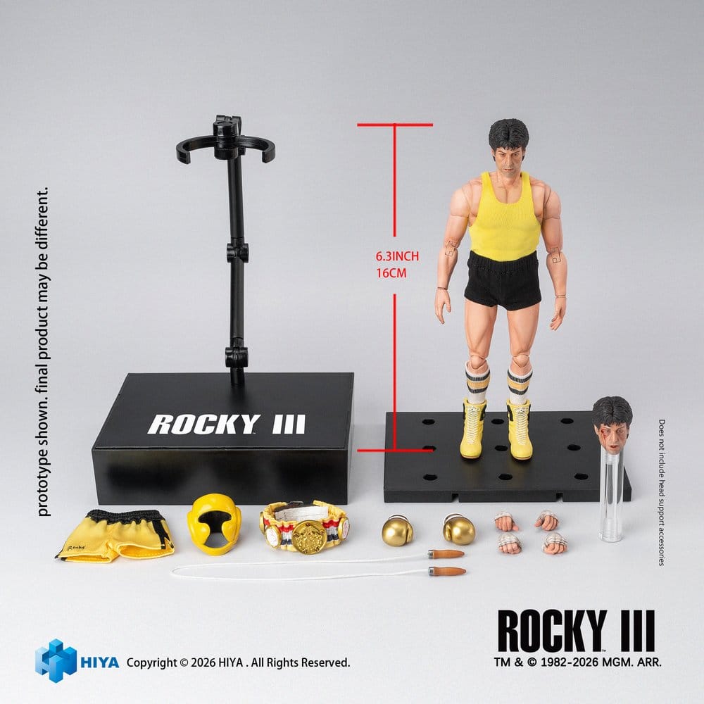 Rocky III Exquisite Super Actionfigur 1/12 Rocky Boxer Version 16 cm Image 8
