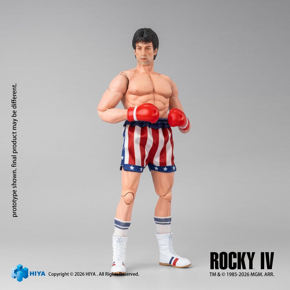 Rocky IV Exquisite Super Series Actionfigur 1/12 Rocky Boxer Version 16 cm Image 2