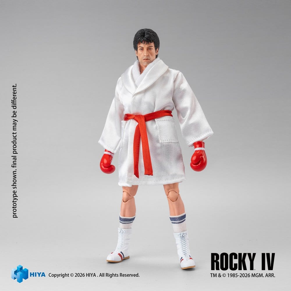 Rocky IV Exquisite Super Series Actionfigur 1/12 Rocky Boxer Version 16 cm Image 3