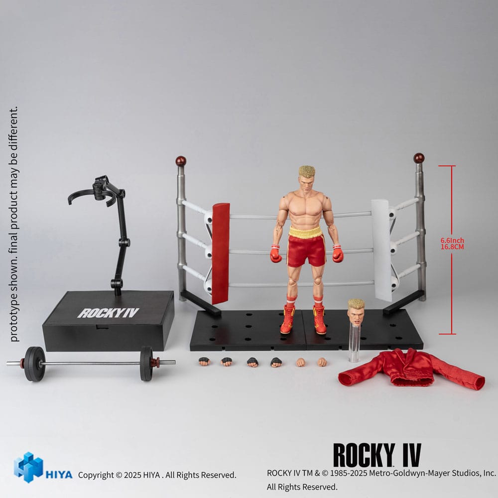 Rocky IV Exquisite Super Series Actionfigur 1/12 Ivan 16 cm Image 5