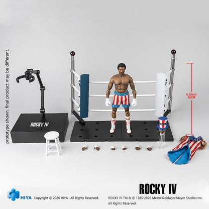 Rocky IV Exquisite Super Series Actionfigur 1/12 Apollo 16 cm Image 2