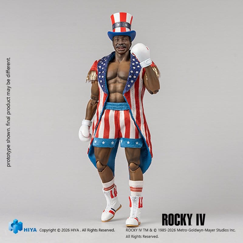 Rocky IV Exquisite Super Series Actionfigur 1/12 Apollo 16 cm Image 3