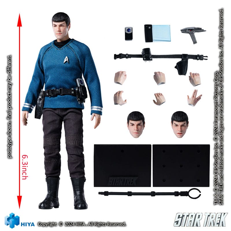 Star Trek 2009 Exquisite Super Series Actionfigur 1/12 Spock 16 cm Image 12