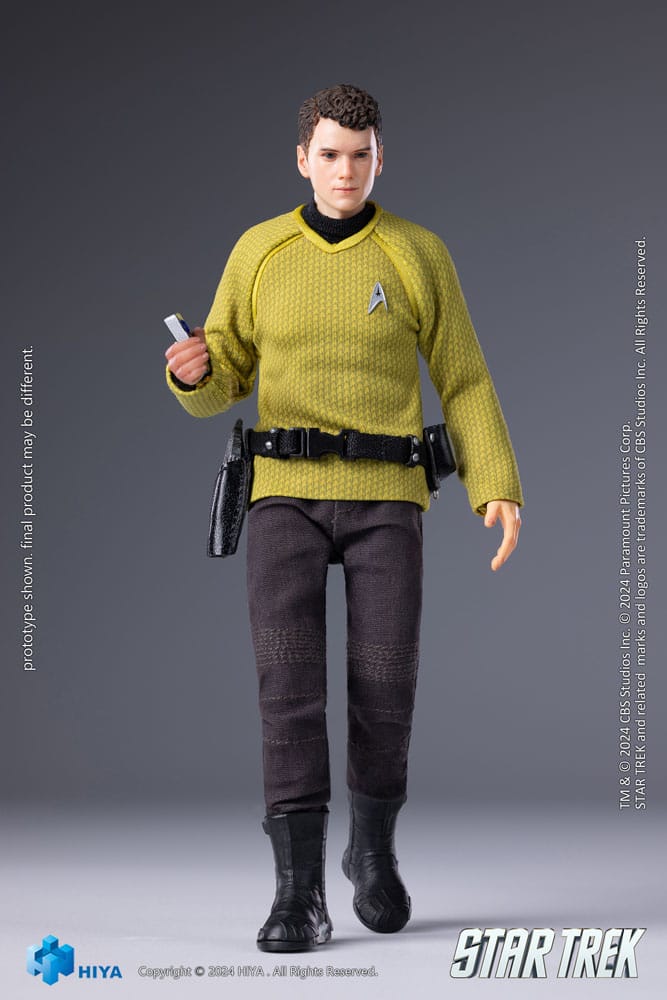 Star Trek 2009 Exquisite Super Series Actionfigur 1/12 Chekov 16 cm Image 3