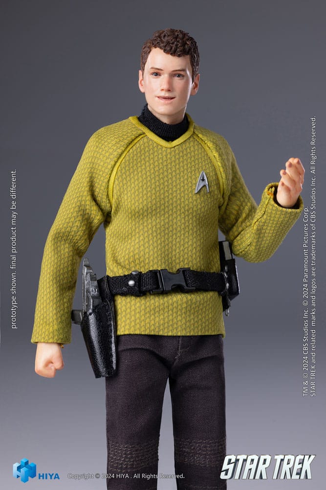 Star Trek 2009 Exquisite Super Series Actionfigur 1/12 Chekov 16 cm Image 6